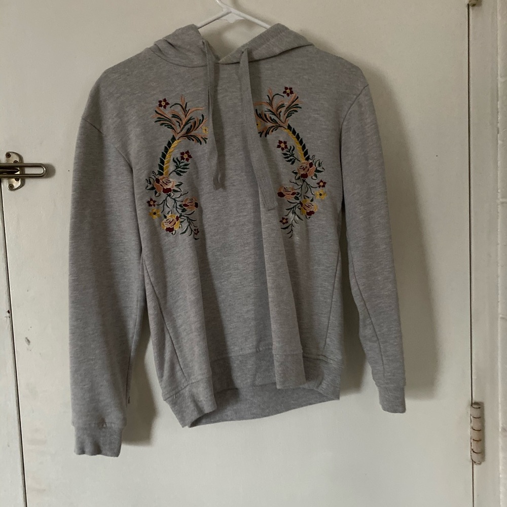Grey hoodie
